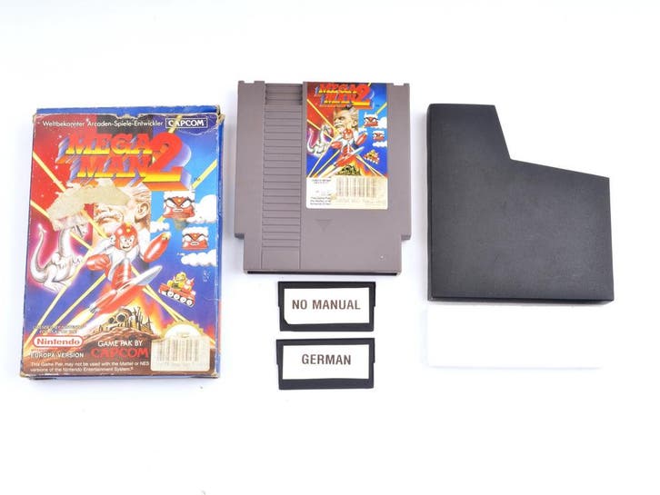 Mega Man 2 (German) [Nintendo NES], Spelcomputers en Games, Games | Nintendo NES, Zo goed als nieuw, Ophalen of Verzenden