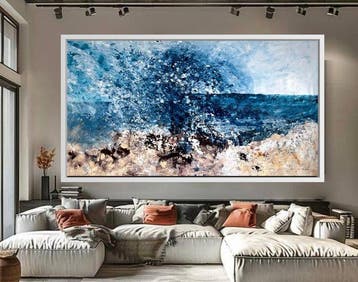VOLHA - Wave -XXL -Hand painted