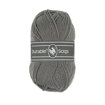 Durable Soqs 2236 Charcoal - Haakgaren / Breigaren, Hobby en Vrije tijd, Breien en Haken, Ophalen of Verzenden, Nieuw, Breien of Haken
