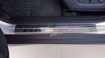 Rvs instaplijsten Nissan almera classic 2006-2011, Ophalen of Verzenden