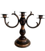 Artisan made - Kaarsenhouder - Legering - Industrieel