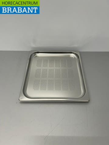 RVS Geperforeerde Gastronorm Bak GN Bak 2/3 GN Diepte 20 mm, Ophalen of Verzenden, Nieuw in verpakking