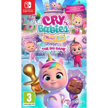 Switch Cry Babies Magic Tears: The Big Game, Verzenden, Zo goed als nieuw