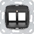 Gira draagring 2x modular-Jack 01 - 560100, Ophalen of Verzenden, Nieuw