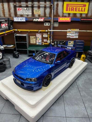 Autoart 1:18 - Modelauto - Nissan Skyline GT-R (R34) Z-tune, Nieuw