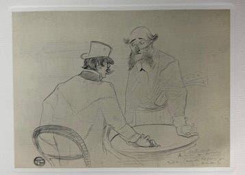 Henri De Toulouse-Lautrec (1864-1901) - Au Café de Bordeaux