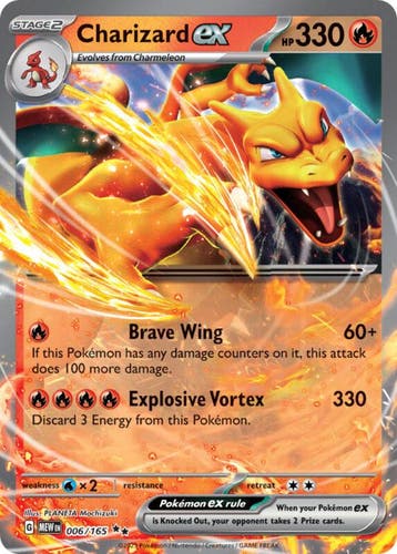 Charizard ex (MEW 06), Ophalen of Verzenden, Nieuw