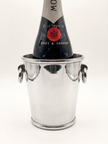 Champagne koeler - Verzilverd - Wijnkoeler Champagnekoeling