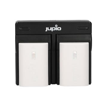 Canon LP-E6N USB Duo Charger Kit (Merk Jupio) met garantie, Ophalen of Verzenden, Gebruikt