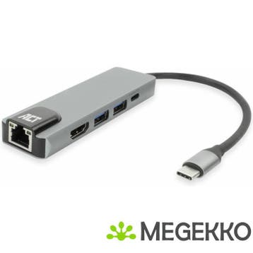 ACT AC7091 laptop dock & poortreplicator Bedraad USB 3.2 Gen, Verzenden, Nieuw, ACT