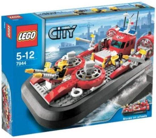 LEGO City Fire Hovercraft - 7944 (Nieuw), Kinderen en Baby's, Speelgoed | Duplo en Lego, Nieuw, Verzenden