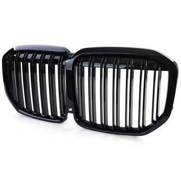 Dubbelspijls Glans Zwarte Nieren (Grillen) BMW X7 G07 B6429, Nieuw, Voor, BMW