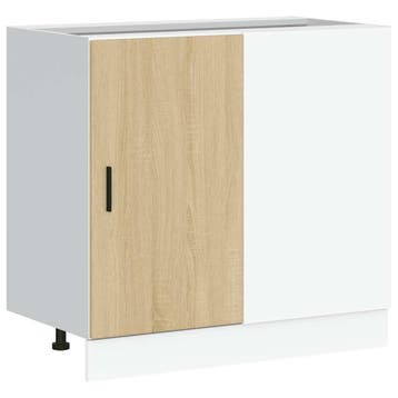 Keukenkastje sonoma eiken | retourdeal 82% korting, Gebruikt, Bruin, Minder dan 100 cm, 25 tot 50 cm