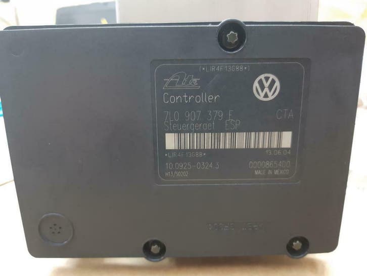 ABS pomp 7L0614111F 7L0907379E 10092503243 Cayenne Touareg, Auto-onderdelen, Remmen en Aandrijving, Gereviseerd, Porsche, Volkswagen