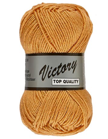 Lammy Yarns Victory - 18 Goudgeel - Zijdeglans Acrylgaren, Ophalen of Verzenden, Nieuw
