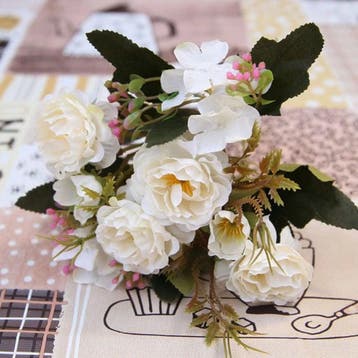 Kunst Boeket - Zijden Rozen Roos Bloemen Luxe Boeketten, Verzenden, Nieuw