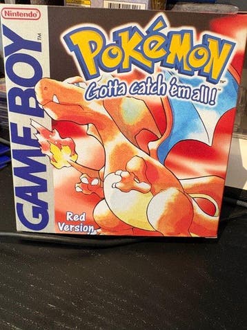 Nintendo - Gameboy Classic - Pokémon Red - Videogame, Nieuw