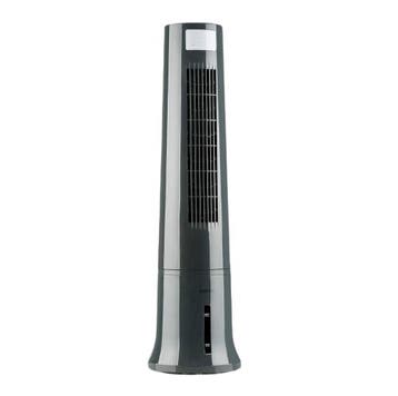 Luchtkoeler airco ventilator verrijdbaar Highrise zwart, Ophalen of Verzenden, Nieuw, Mobiele airco, 60 tot 100 m³