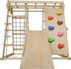 2dekans | Juskys Indoor Klimrek Maxi – 119 x 124 x 119 cm –, Kinderen en Baby's, Ophalen of Verzenden, Zo goed als nieuw
