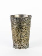Finely Decorated - Beker - Verzilverd messing
