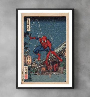 Spider-Man - Snowfall Swing - Spider-Man Marvel Pop Art - -, Nieuw