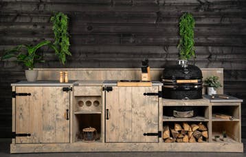Buitenkeuken Rakko voor BBQ - Landelijk Design, Nieuw