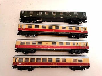 Märklin H0 - 4026; 4087; 4089;4058 - Modeltrein (4) -, Nieuw