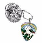 Plectrum ketting of sleutelhanger van een Unicorn, Ophalen of Verzenden, Nieuw