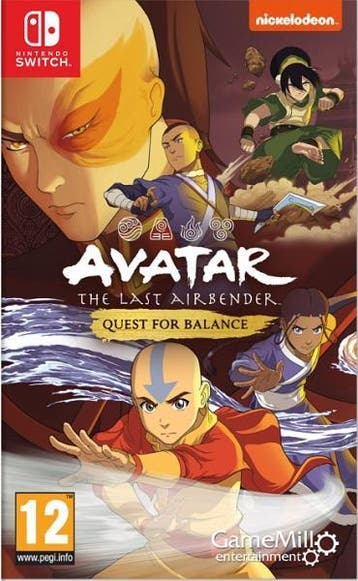 Avatar The Last Airbender: Quest for Balance Switch, Ophalen of Verzenden, Zo goed als nieuw, Vanaf 12 jaar