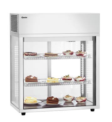 Bartscher Tafelmodel Koelvitrine | 177L | LED Verlichting |, Ophalen of Verzenden, Nieuw