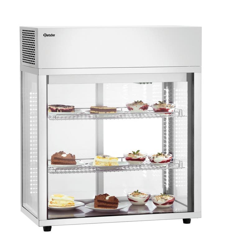 Bartscher Tafelmodel Koelvitrine | 177L | LED Verlichting |, Witgoed en Apparatuur, Koelkasten en IJskasten, Ophalen of Verzenden