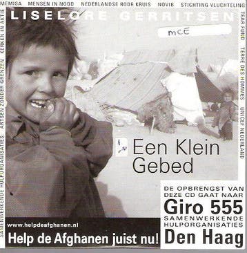 cd single card - Liselore Gerritsen - Een Klein Gebed, Verzenden, Zo goed als nieuw, Nederlandstalig