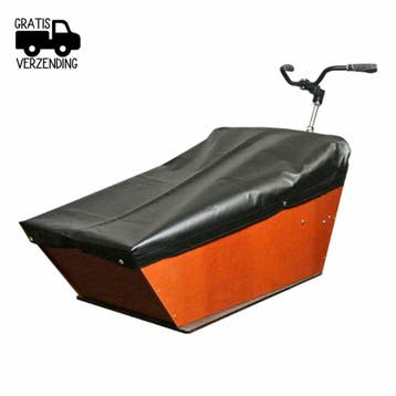 Clarijs Dekzeil Bakfiets Lang Matzwart, Verzenden, Nieuw