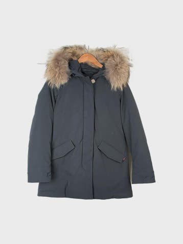 WOOLRICH Pufferjas Heren maat M Marineblauw, WOOLRICH, Ophalen of Verzenden, Zo goed als nieuw, Maat 48/50 (M)