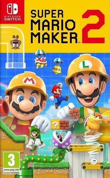 Super Mario Maker 2 Switch Garantie & morgen in huis!, 1 speler, Ophalen of Verzenden, Zo goed als nieuw, Vanaf 3 jaar