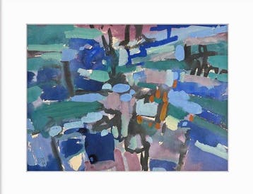 René Mels (1909-1977) - Composition abstraite, Antiek en Kunst