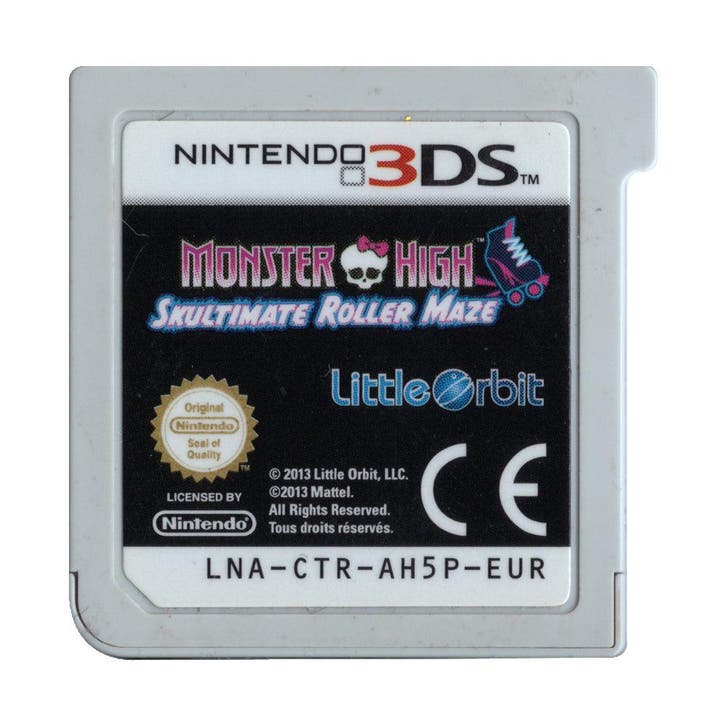 3DS Monster High Skultimate Roller Maze, Spelcomputers en Games, Games | Nintendo 2DS en 3DS, Zo goed als nieuw, Verzenden