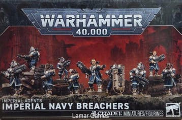 Imperial Agents Navy Breachers (Warhammer 40K nieuw), Ophalen of Verzenden, Nieuw