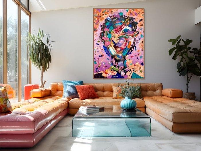 Christopher Shaw - Skin Deep - 2 - XXL, Antiek en Kunst, Kunst | Schilderijen | Modern
