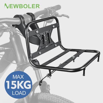 NEWBOLER Fiets Voordrager Bagagerek - Robuust IJzeren MTB Fi, Verzenden, Nieuw