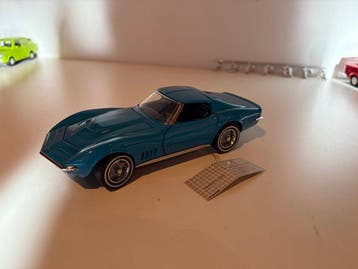 Franklin Mint 1:24 - Modelauto - 1968 Corvette Stingray L88, Nieuw