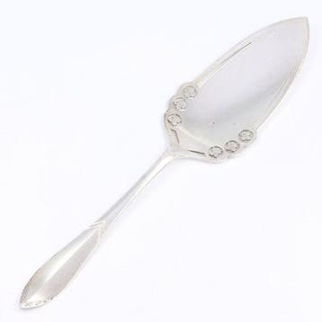 H. Hooijkaas. - Taartschep - .833 zilver - 1920-1930, Antiek en Kunst, Antiek | Goud en Zilver