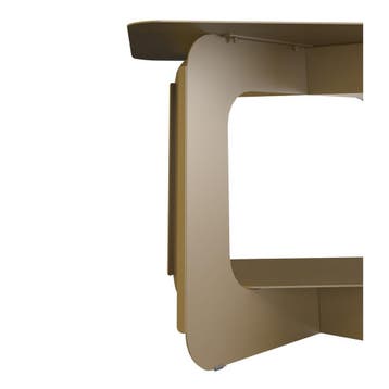 Grado - Bijzettafel - Goud, Verzenden, Nieuw