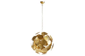 Hanglamp INFINITY HOME 63 cm goud - 42809, Ophalen of Verzenden, Nieuw