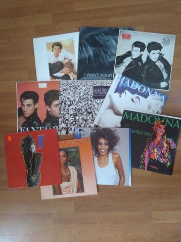 Janet Jackson , Whitney Houston . Madonna , Wham - 7 x, Nieuw in verpakking