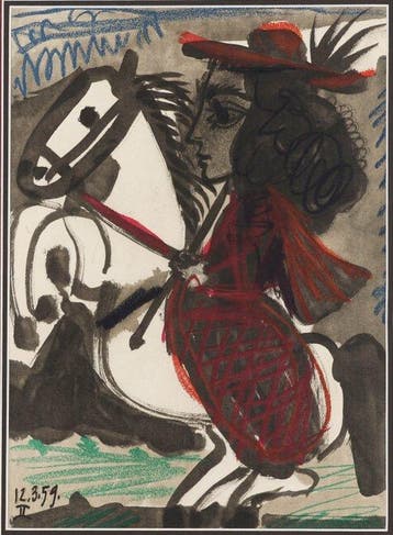 Pablo Picasso (1881-1973) - Cavalier