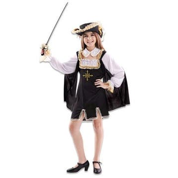 Musketier Kostuum Meisje Johanna, Ophalen of Verzenden, Nieuw