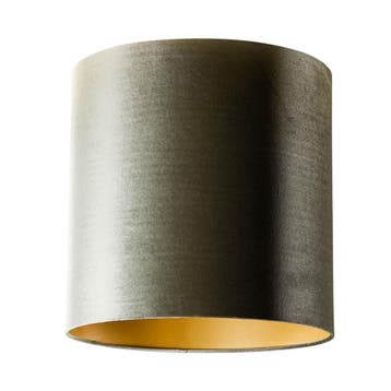 Velours lampenkap groen met gouden binnenkant 40/40/40, Verzenden, Nieuw, Groen