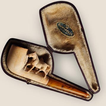 SAVINELLI - Pijp - Steen (mineraal), Amber, Schuim, Nieuw