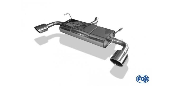 FOX Subaru Impreza GR AWD - hatchback einddemper dwars uitga, Auto-onderdelen, Uitlaatsystemen, Nieuw, Verzenden